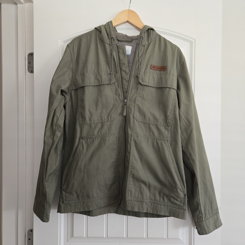 Columbia Sage Green Hooded Jacket